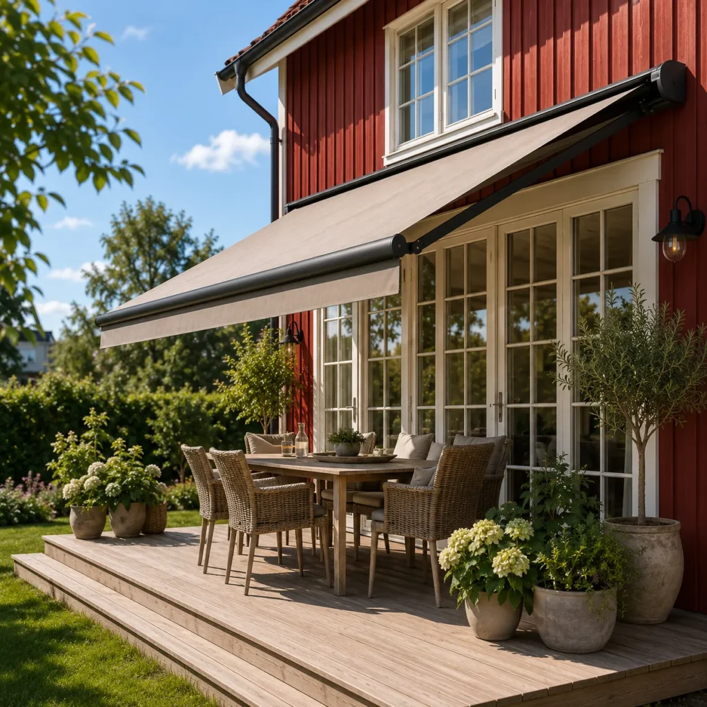 Terrassmarkis Bromma